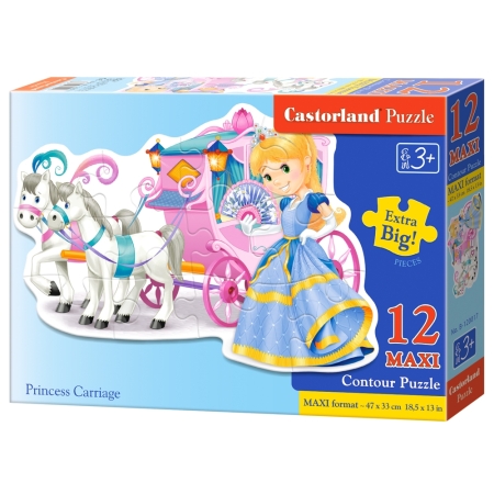 PUZZLE CASTOR 12 Maxi Princess Carriage